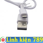 Cáp sạc điện thoại Androi Micro USB truyền dữ liệu dài 25cm